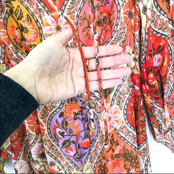 Anthropologie FARM Rio Mosaic Maxi Dress - Picture 7 of 7